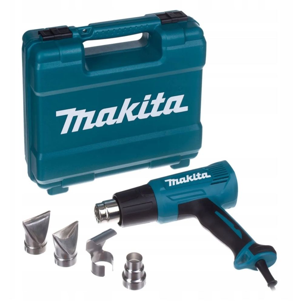 Пистолет горячего воздуха Makita HG5030K, 1600 Вт, 500°С, 500 л/мин