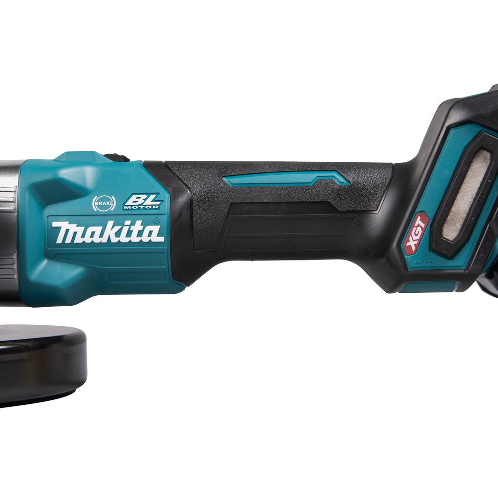 Набор Makita: 2 аккумуляторные угловые шлифмашины GA035GZ, 150 мм, 8500 об/мин + аккумулятор BL4040, 40 В, 4 Ач + быстрое зарядное устройство DC40RA, PT983