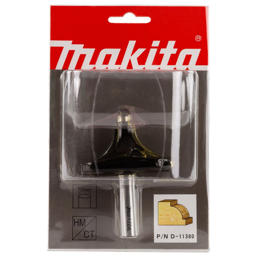 Фреза кромочная калевочная Makita внутр. радиус 25.4R 63, 5х31, 8х12х38х2Т, D-11380