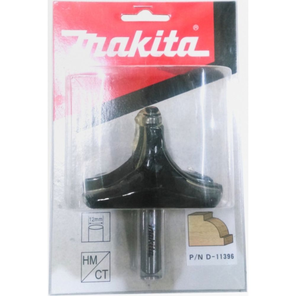 Фреза кромочная калевочная Makita внутр. радиус 31.75R 76, 2х38, 1х12х38х2Т, D-11396