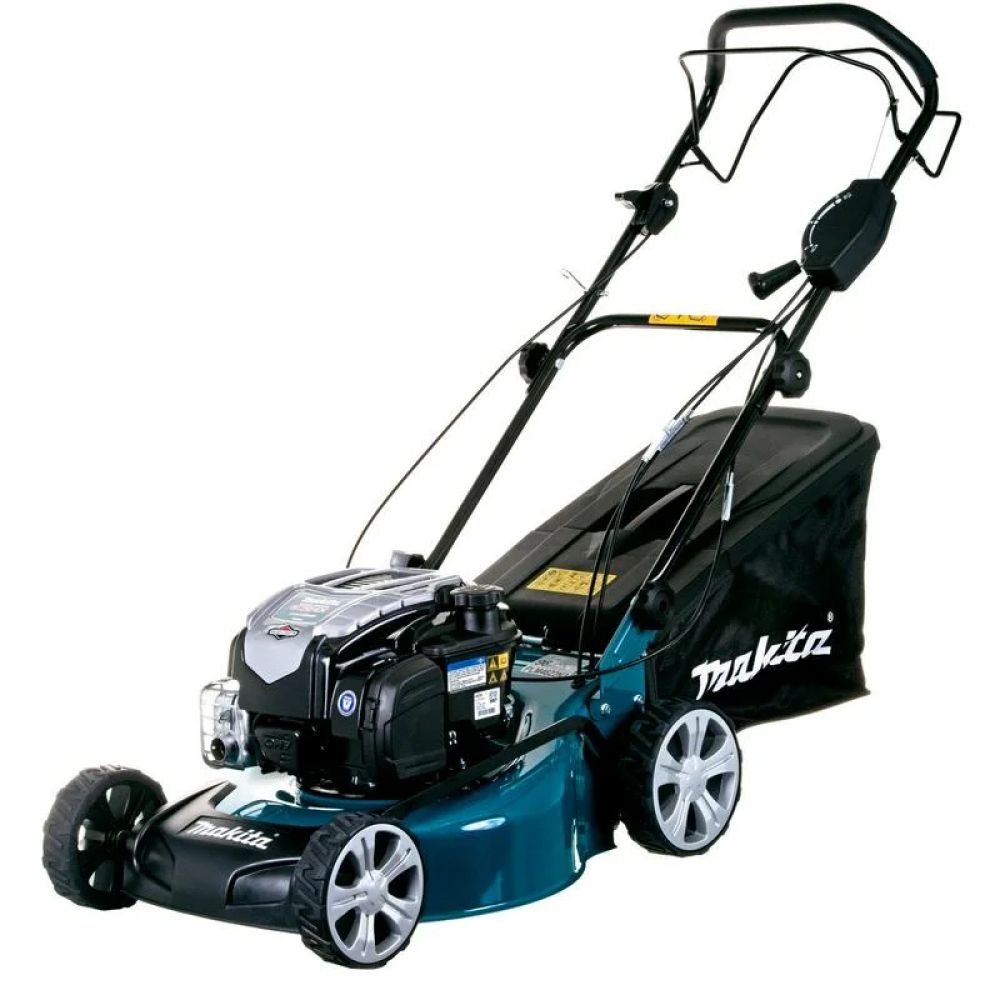 Бензиновая газонокосилка Makita, 2600 Вт, 163 см³, 46 см, 60 л, PLM4622N2