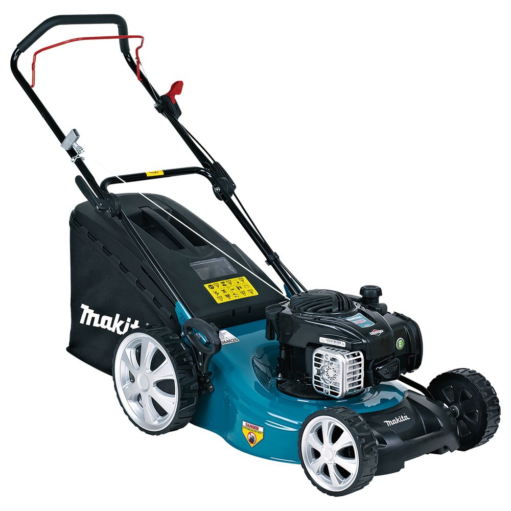 Бензиновая газонокосилка Makita, 1900 Вт, 140 см³, 46 см, 60 л, PLM4626N