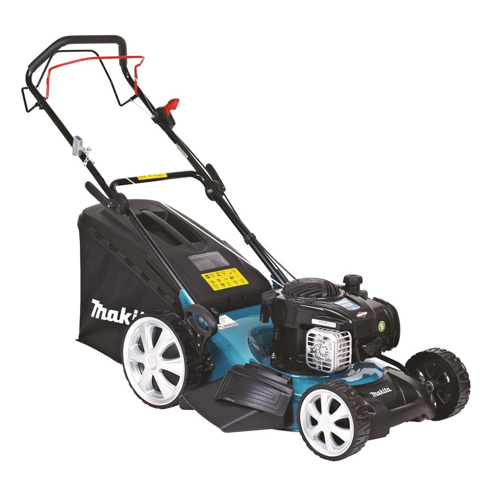 Бензиновая газонокосилка Makita, 1900 Вт, 140 см³, 46 см, 60 л, PLM4628N