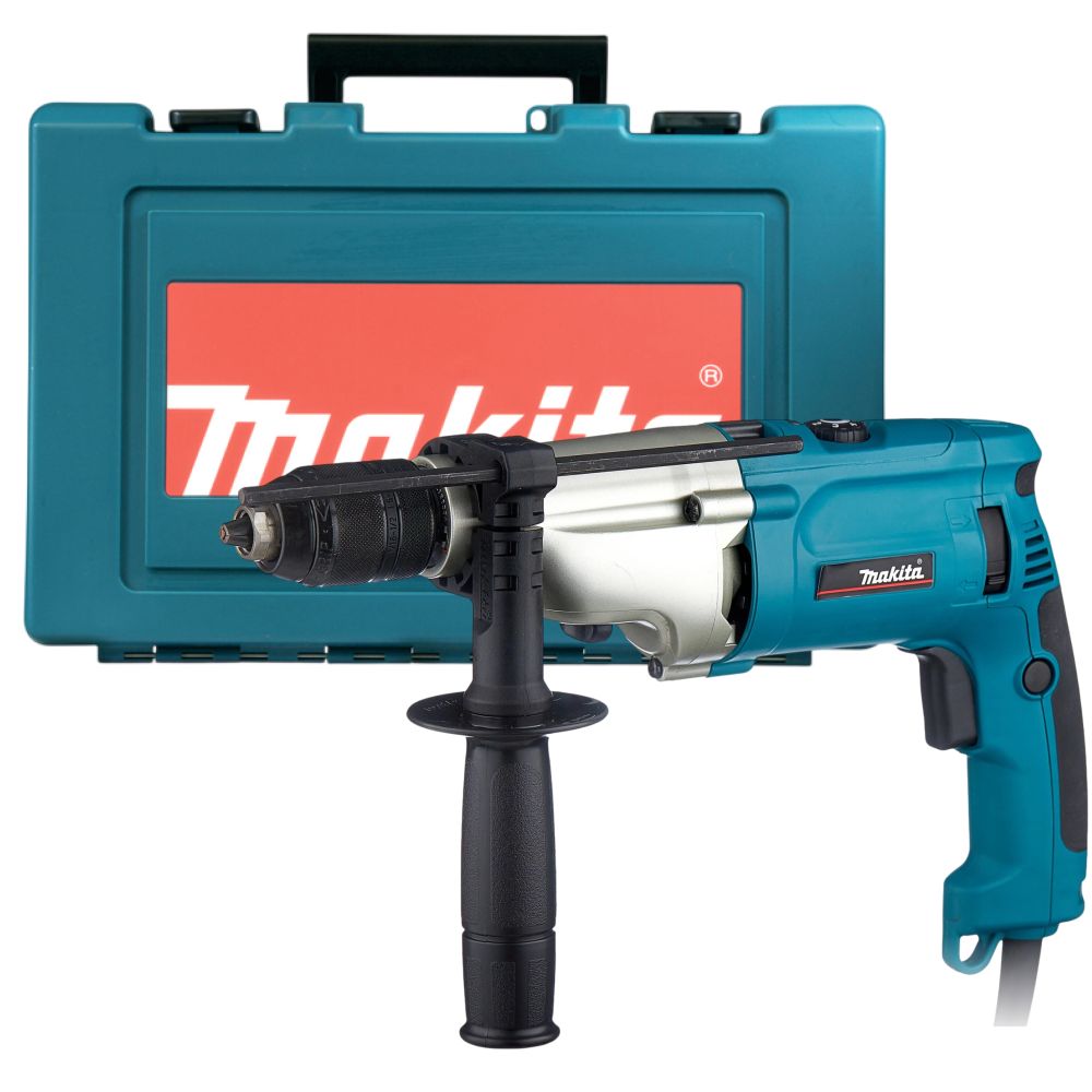 Ударная дрель Makita HP2071, 1010 Вт, 29000 об/мин
