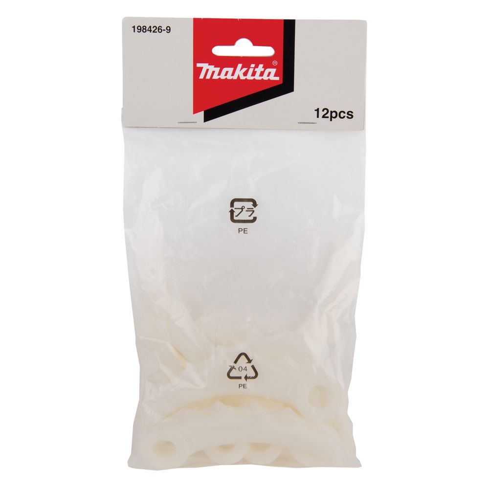 Пластиковые ножи для триммерной головки Makita 198383-1 (12 штук), 198426-9