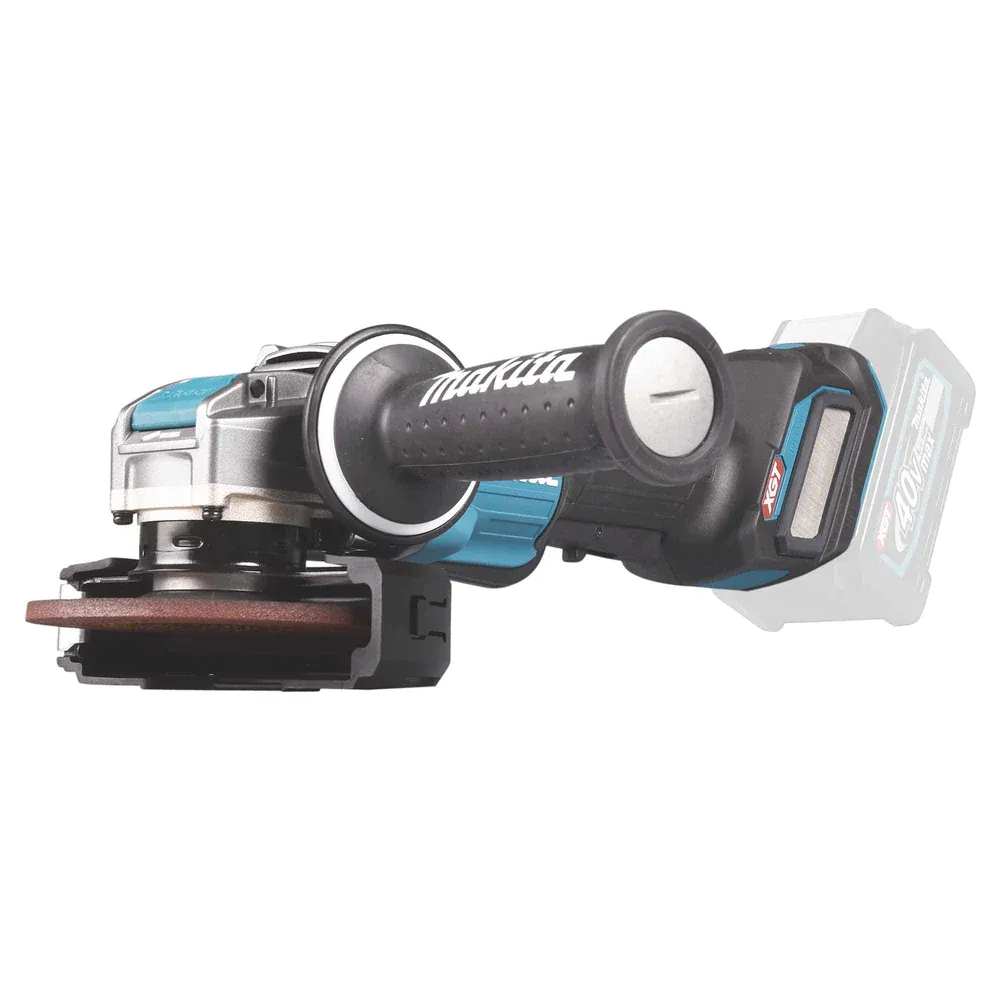 Аккумуляторная угловая шлифмашина Makita GA044GZ01, 40 В, 125 мм, 8500 об/мин, без АКБ и ЗУ, в кейсе
