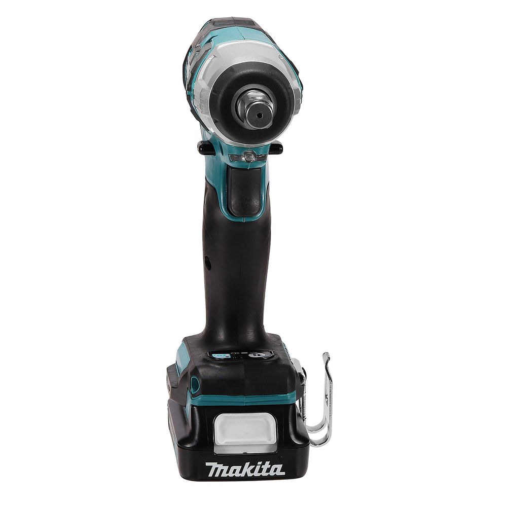 Аккумуляторный ударный гайковерт Makita TW161DWAE, 2400 об/мин, с 2 АКБ 2 АЧ и ЗУ, в кейсе