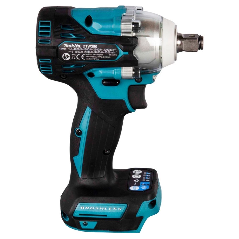 Аккумуляторный гайковерт Makita DTW300Z, 18 В, 330 Нм, 4000 уд/мин, без АКБ и ЗУ