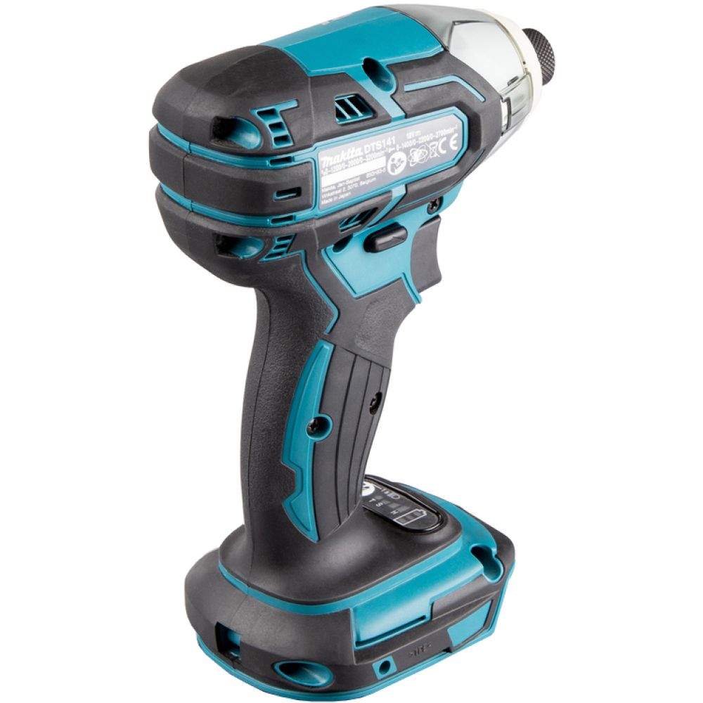 Аккумуляторный масляный шуруповерт Makita DTS141, 18 В, 40 Нм, 2700 уд/мин, с АКБ 3 Ач и ЗУ (DTS141P1Z)