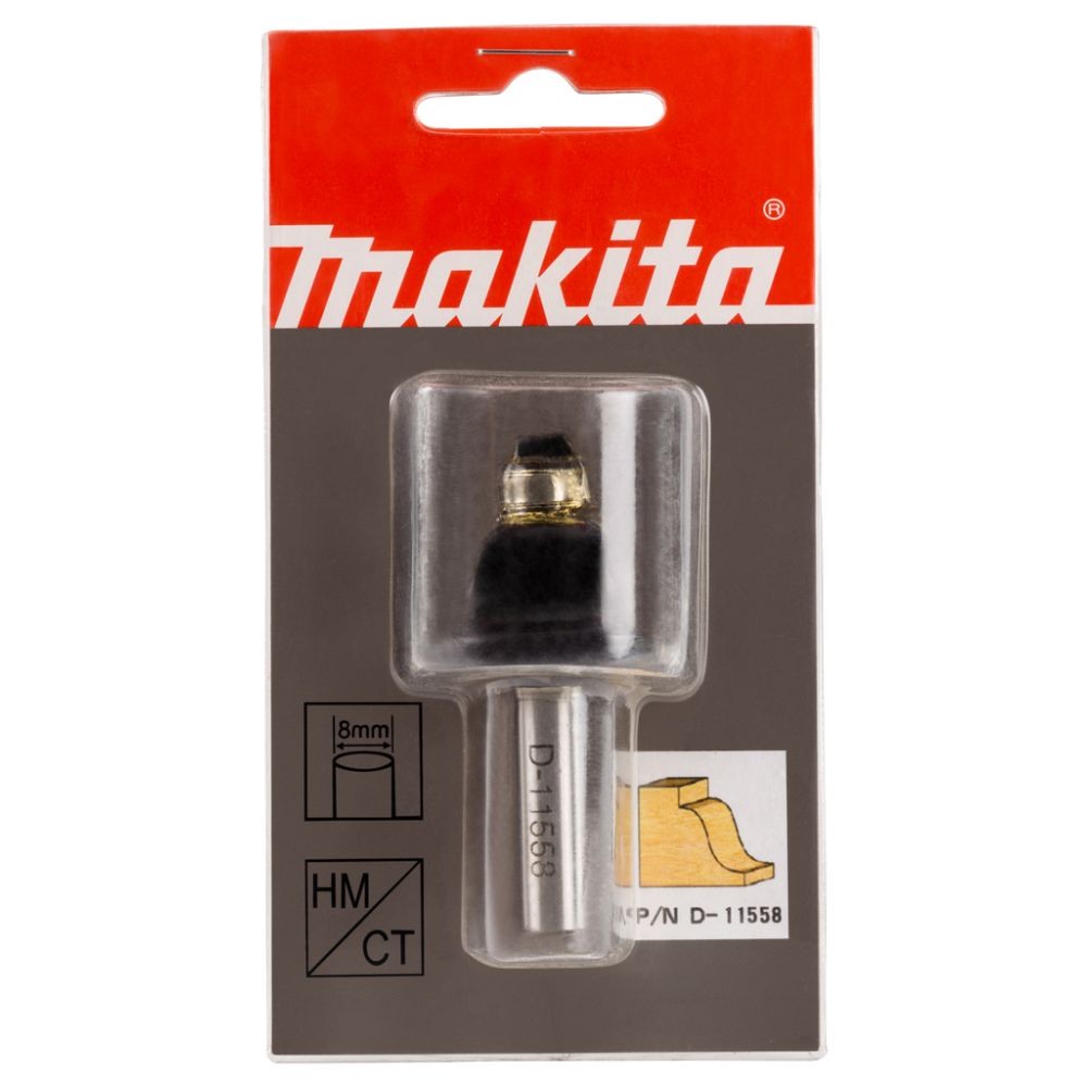 Фреза кромочная калевочная Makita "Римский Гусек" 34, 9х16, 6х8х32х2Т, D-11558