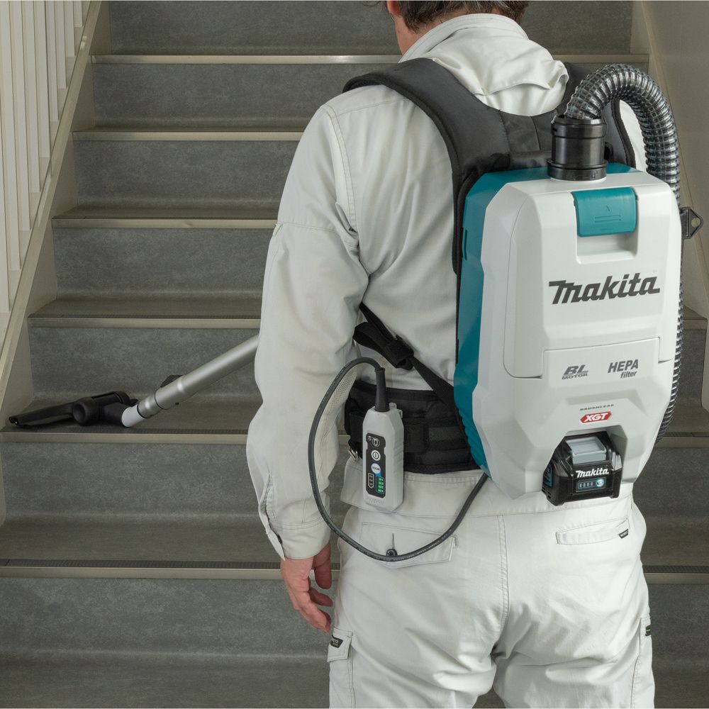 Пылесос ранцевый Makita VC008GZ, 40 В, 2 л, без АКБ и ЗУ