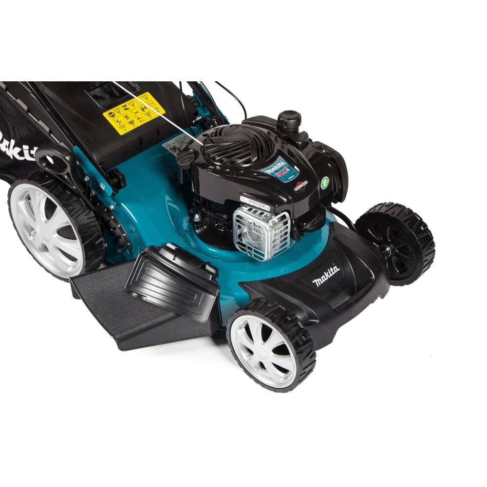 Бензиновая газонокосилка Makita, 1900 Вт, 140 см³, 46 см, 60 л, PLM4628N