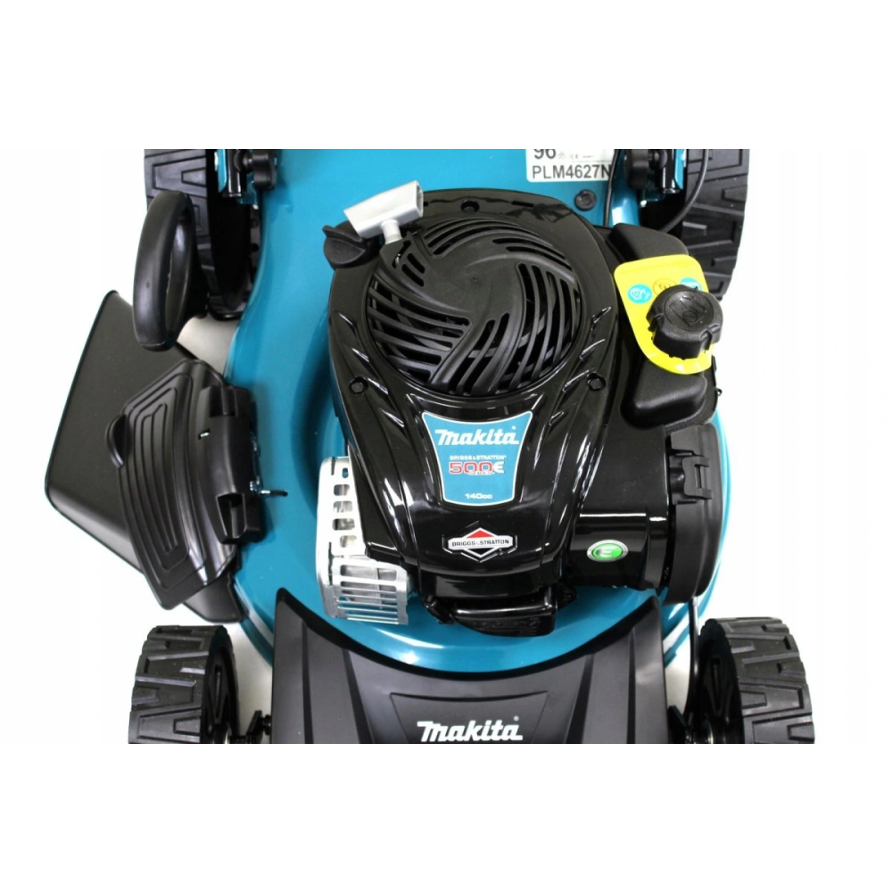 Бензиновая газонокосилка Makita, 1900 Вт, 140 см³, 46 см, 60 л, PLM4628N