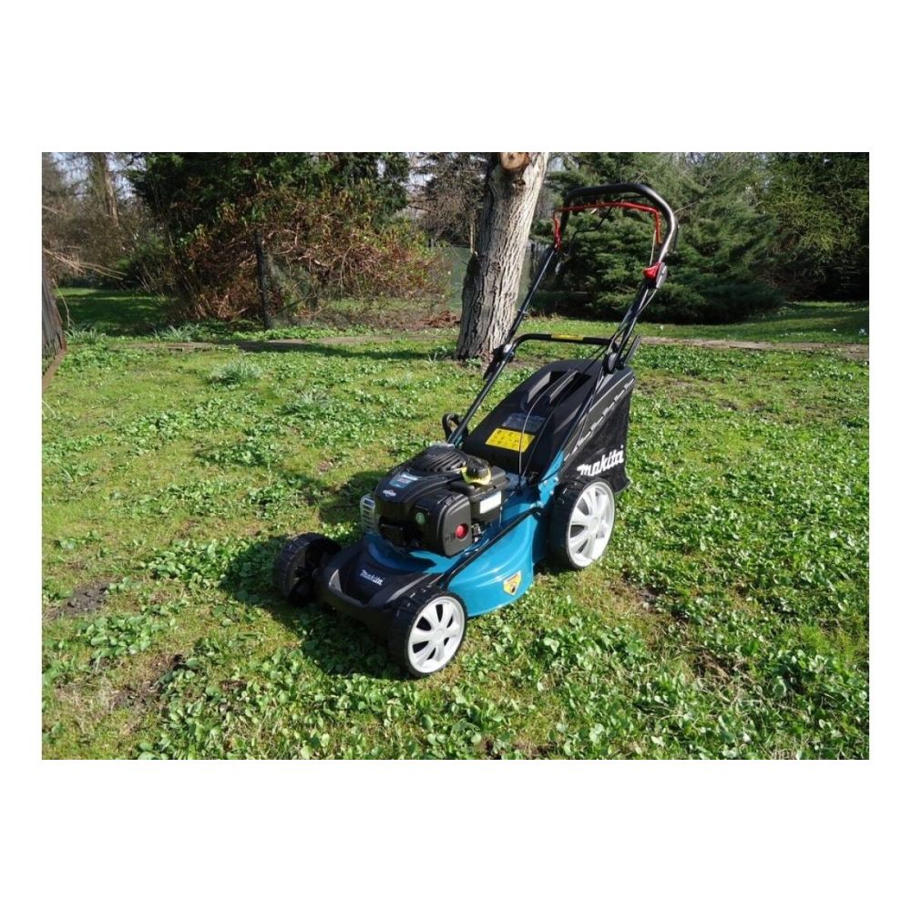 Бензиновая газонокосилка Makita, 1900 Вт, 140 см³, 46 см, 60 л, PLM4628N
