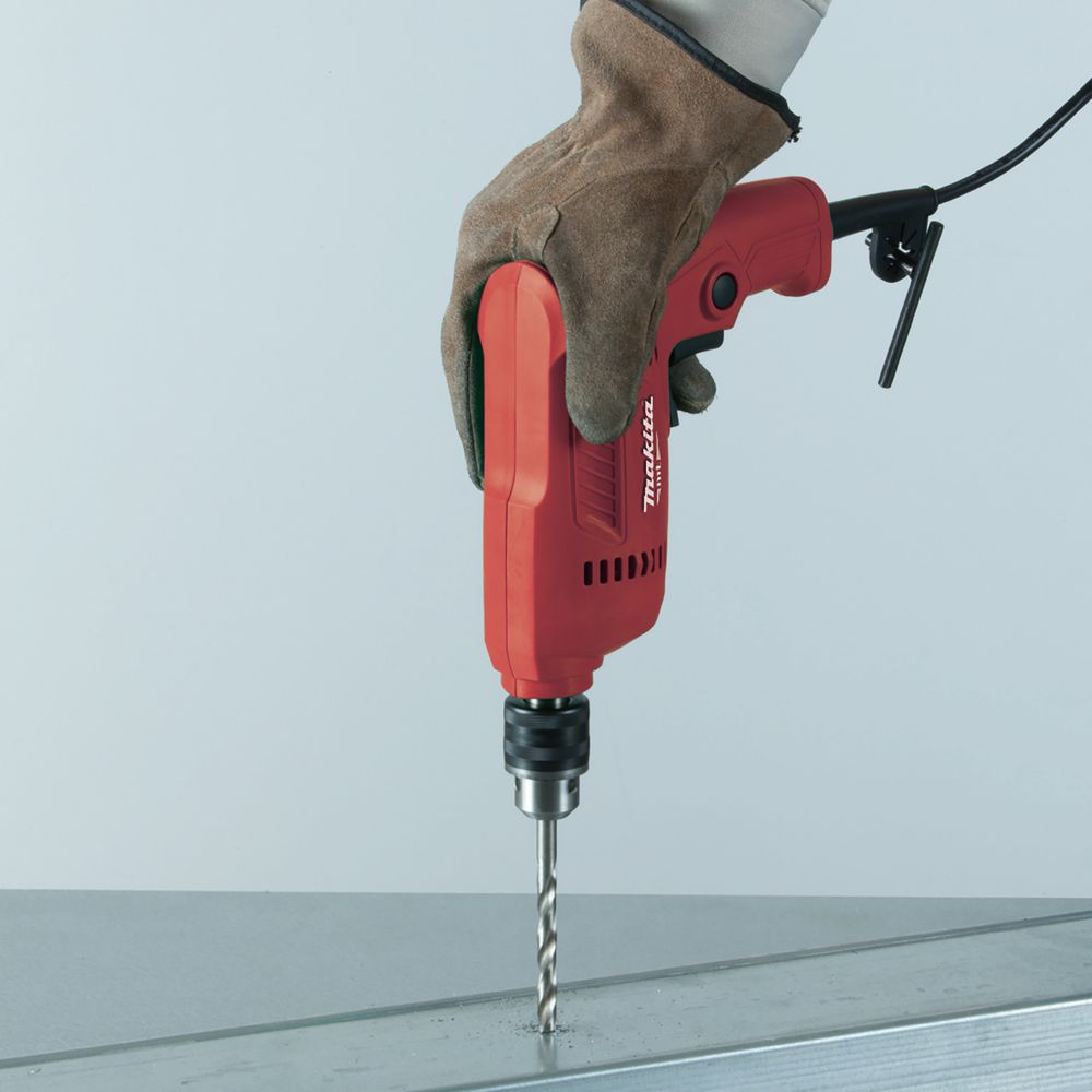 Набор электроинструмента Makita: дрель M0600 + угловая шлифмашина GA5090X01 (ACSET-8)