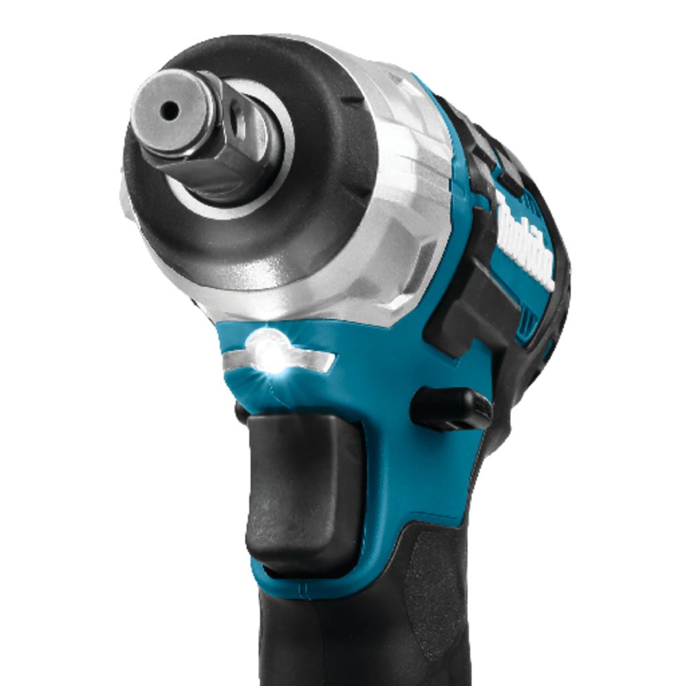 Аккумуляторный ударный гайковерт Makita TW161DWAE, 2400 об/мин, с 2 АКБ 2 АЧ и ЗУ, в кейсе