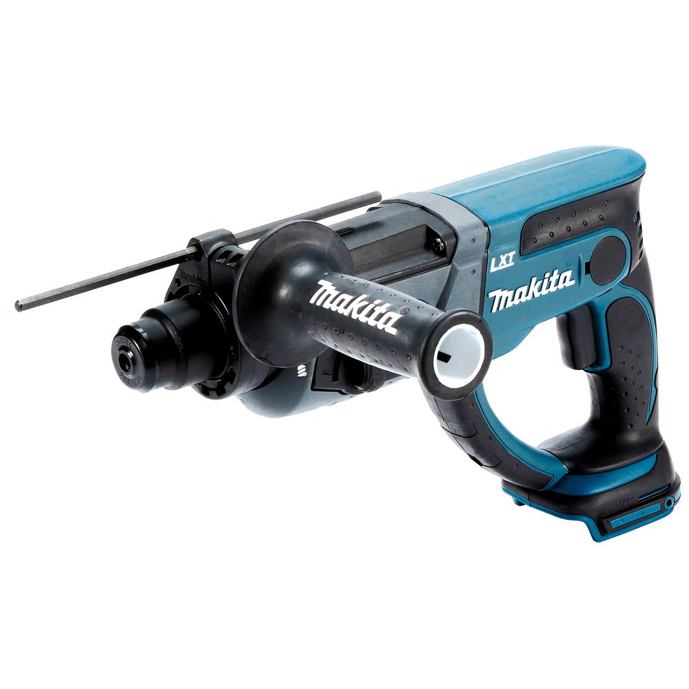 Аккумуляторный набор Makita, 18 В: дрель-шуруповерт DHP485 + перфоратор DHR202, с АКБ 3 Ач и ЗУ, в кейсе