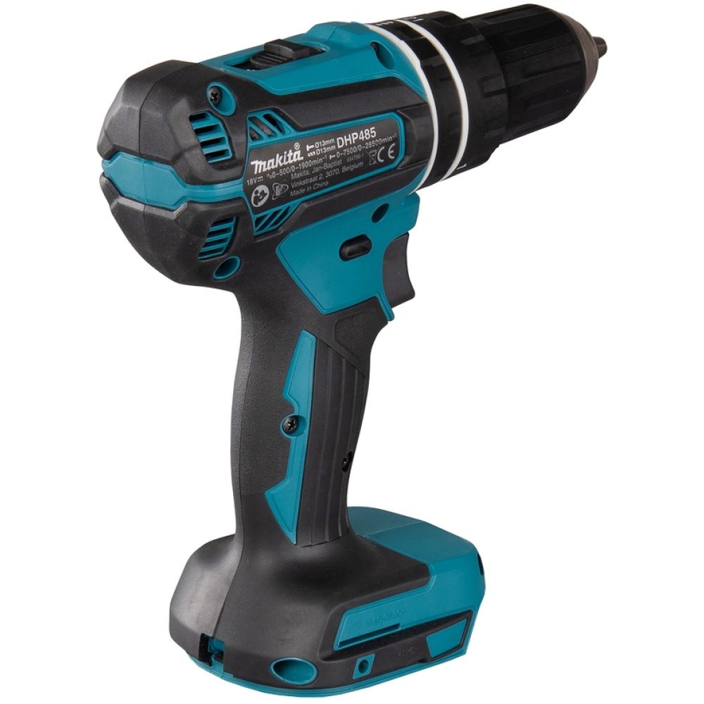 Аккумуляторный набор Makita, 18 В: дрель-шуруповерт DHP485 + перфоратор DHR202, с АКБ 3 Ач и ЗУ, в кейсе