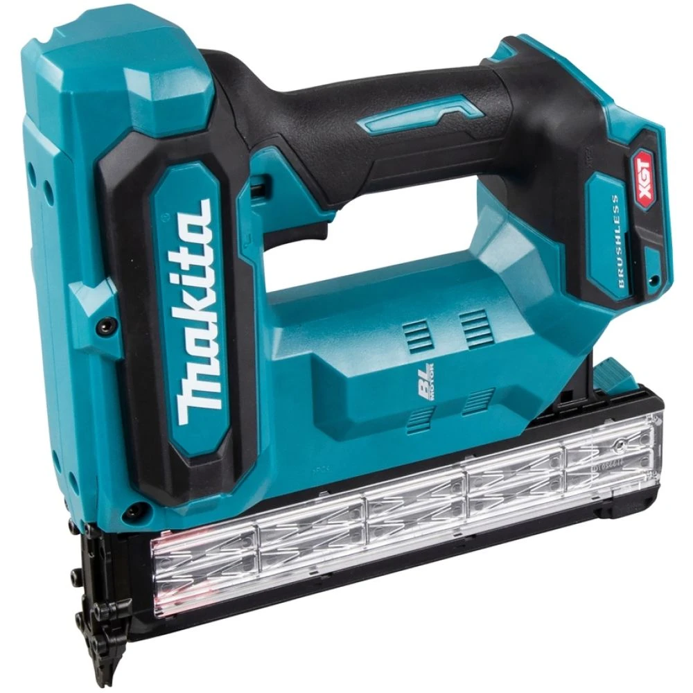 Аккумуляторный гвоздезабивной пистолет Makita FN001GZ, 40 В, без АКБ и ЗУ
