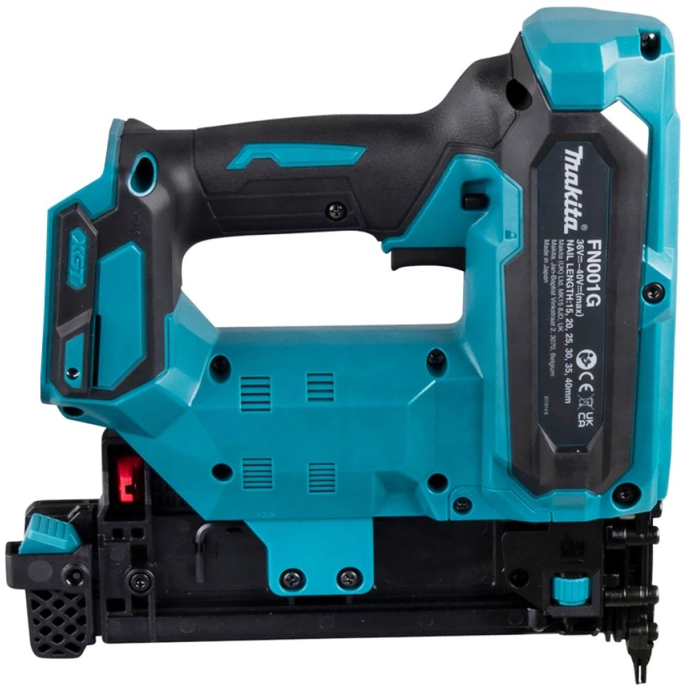 Аккумуляторный гвоздезабивной пистолет Makita FN001GZ, 40 В, без АКБ и ЗУ