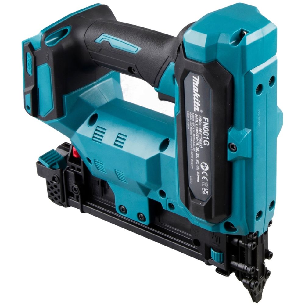 Аккумуляторный гвоздезабивной пистолет Makita FN001GZ, 40 В, без АКБ и ЗУ
