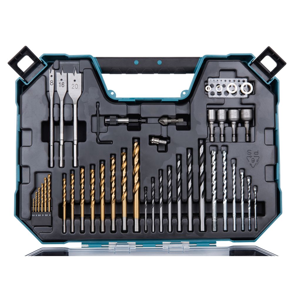 Набор ручного инструмента и оснастки Makita MACCESS E-22604, 104 шт., в кейсe