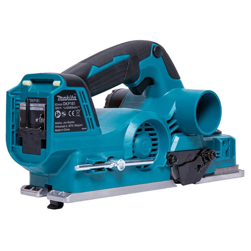 Аккумуляторный рубанок Makita DKP181RT, 18 В, 12000 об/мин, 82 мм, с АКБ 5 Ач и ЗУ