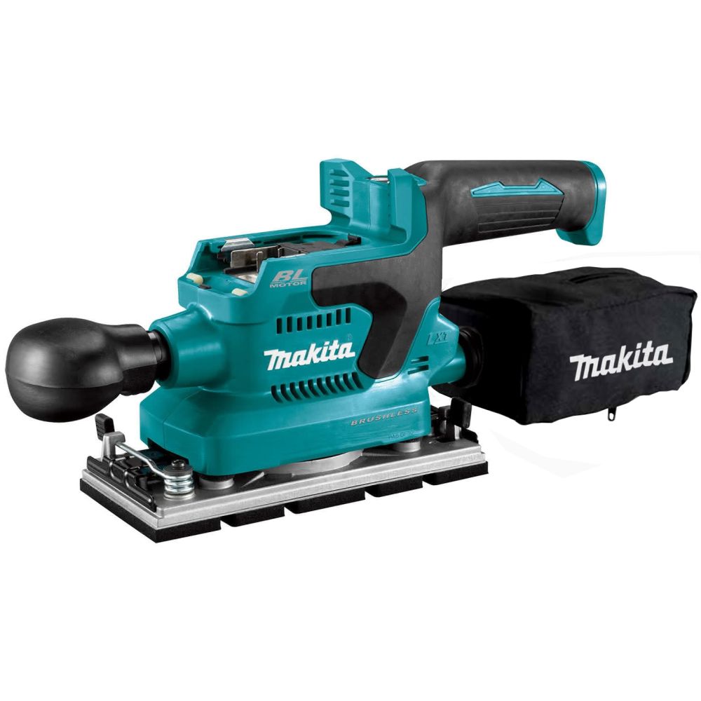 Аккумуляторная шлифовальная машина Makita DBO380Z, 18 В, 93x228 мм, 12000 об/мин, без АКБ и ЗУ