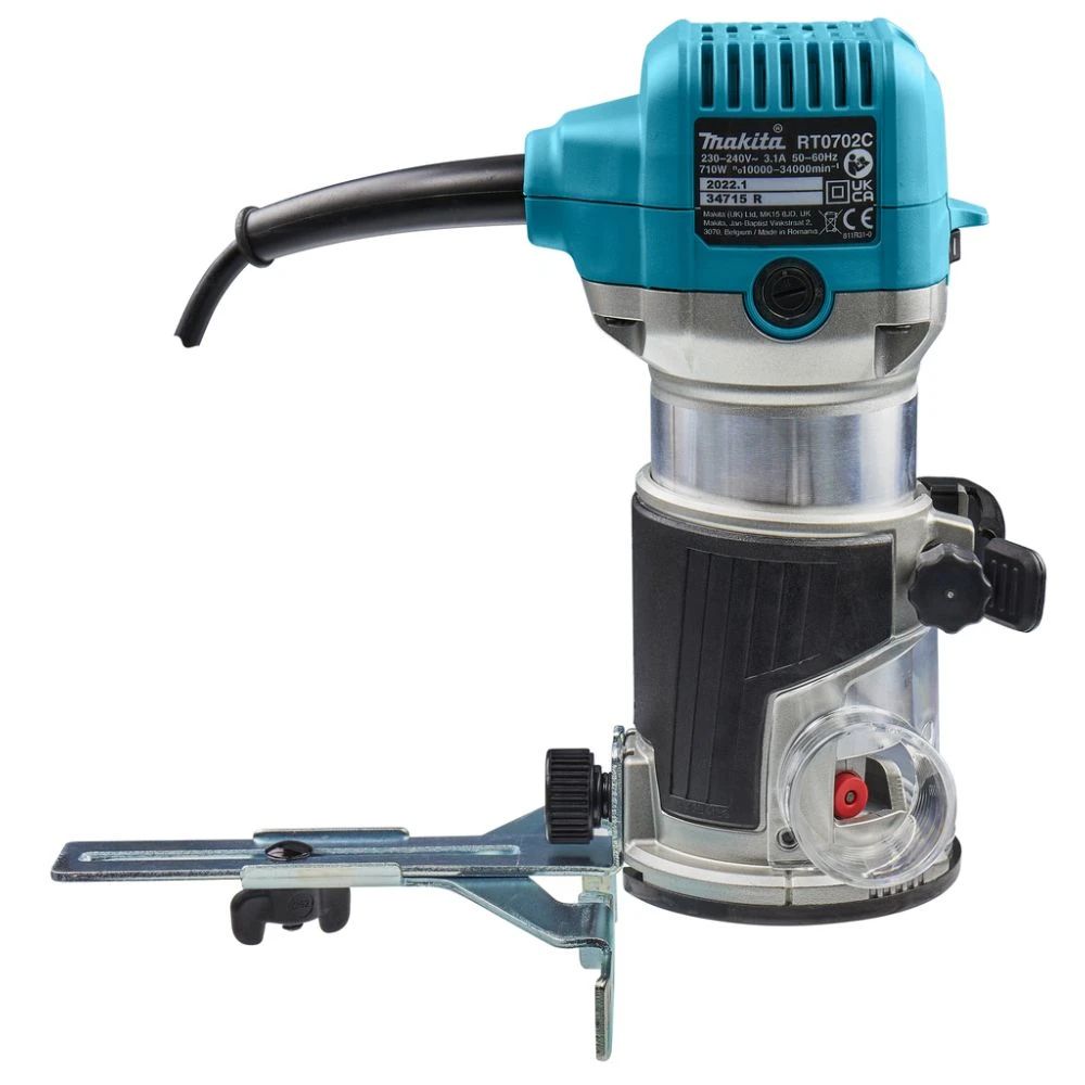 Набор электроинструмента Makita: фрезер кромочный RT0702CX2 + рубанок 1806B (ACSET-64)