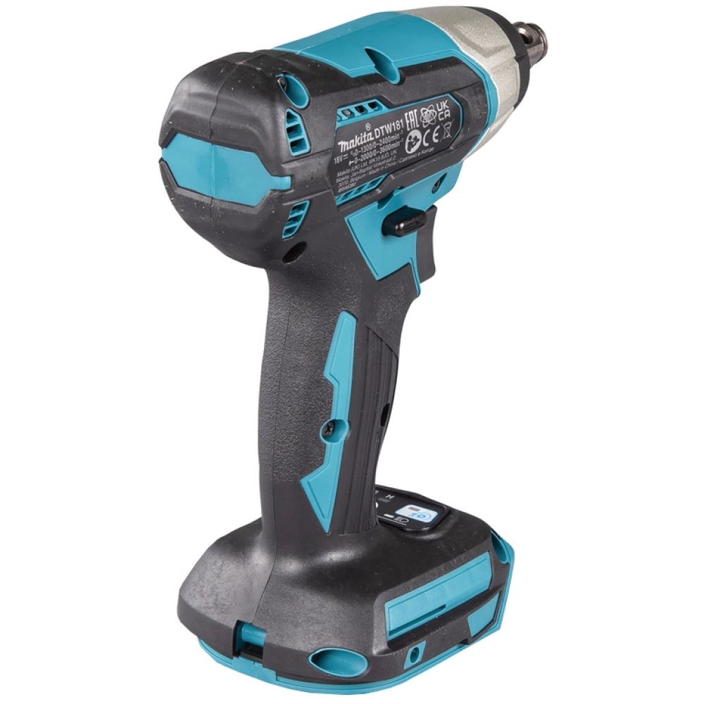 Аккумуляторный ударный гайковерт Makita DTW181Z, 18 В, 210 Нм, 3600 уд/мин, без АКБ и ЗУ