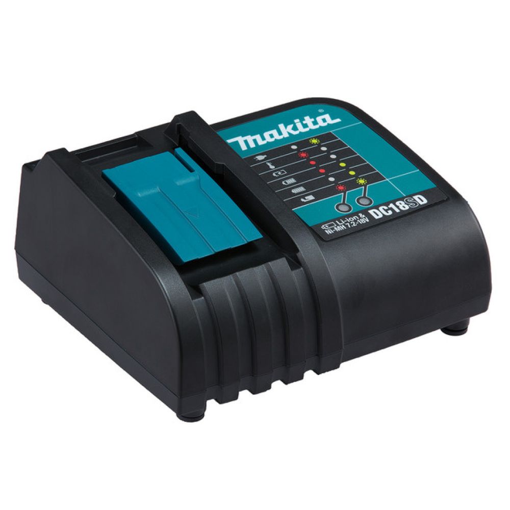 Зарядное устройство Makita DC18SD, 7.2-18 В, 2.6 А (630881-4)