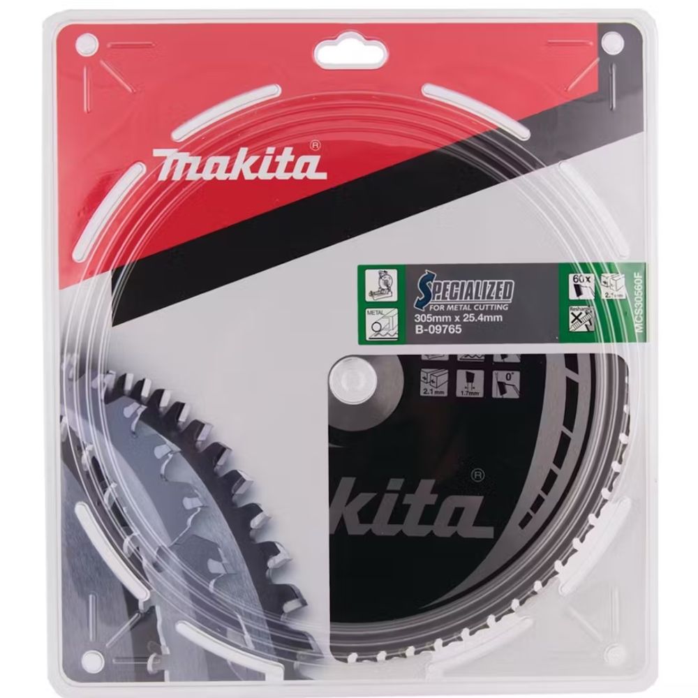 Пильный диск Makita по металлу, 305x25.4х2.1 мм, B-09765