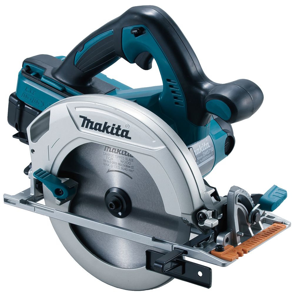Аккумуляторная дисковая пила Makita 190 мм LXT, DHS710RM2J
