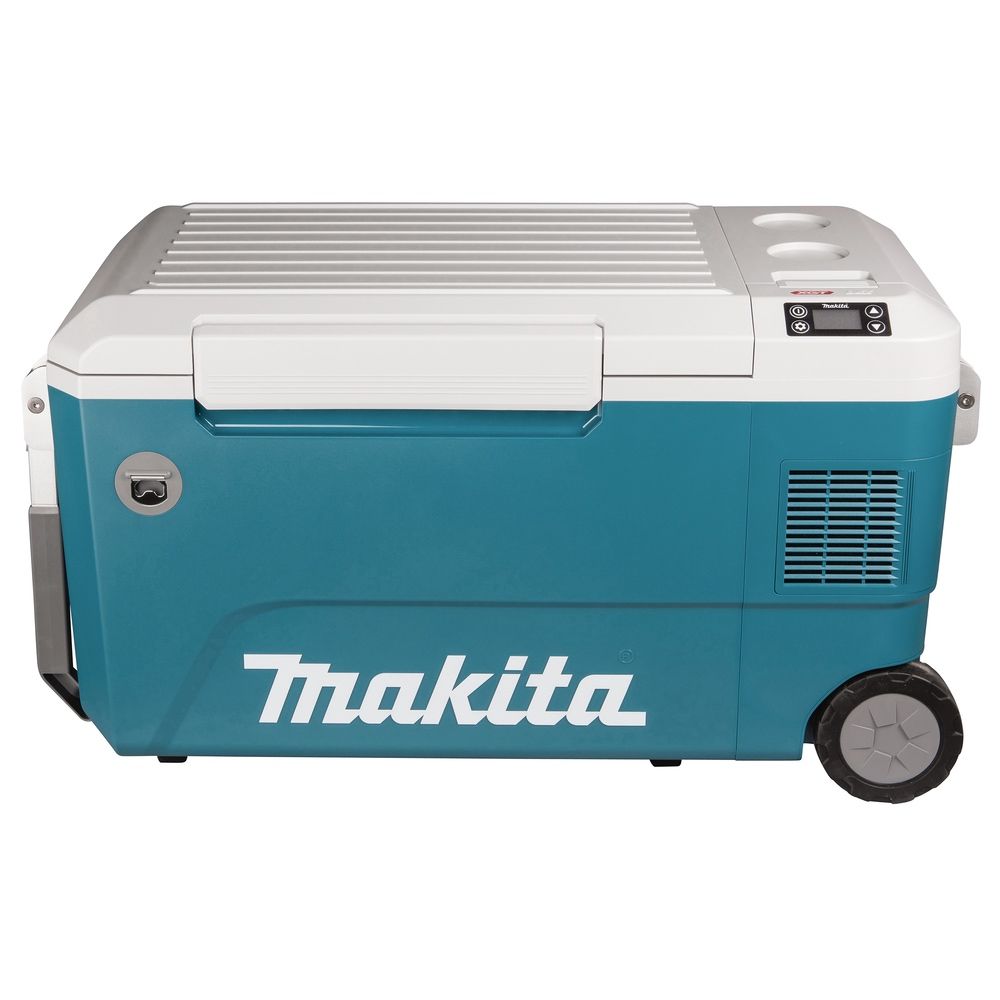 Аккумуляторный холодильник с подогревом Makita, c возможностью работы от сети, 50 л, без АКБ и ЗУ, CW002GZ01