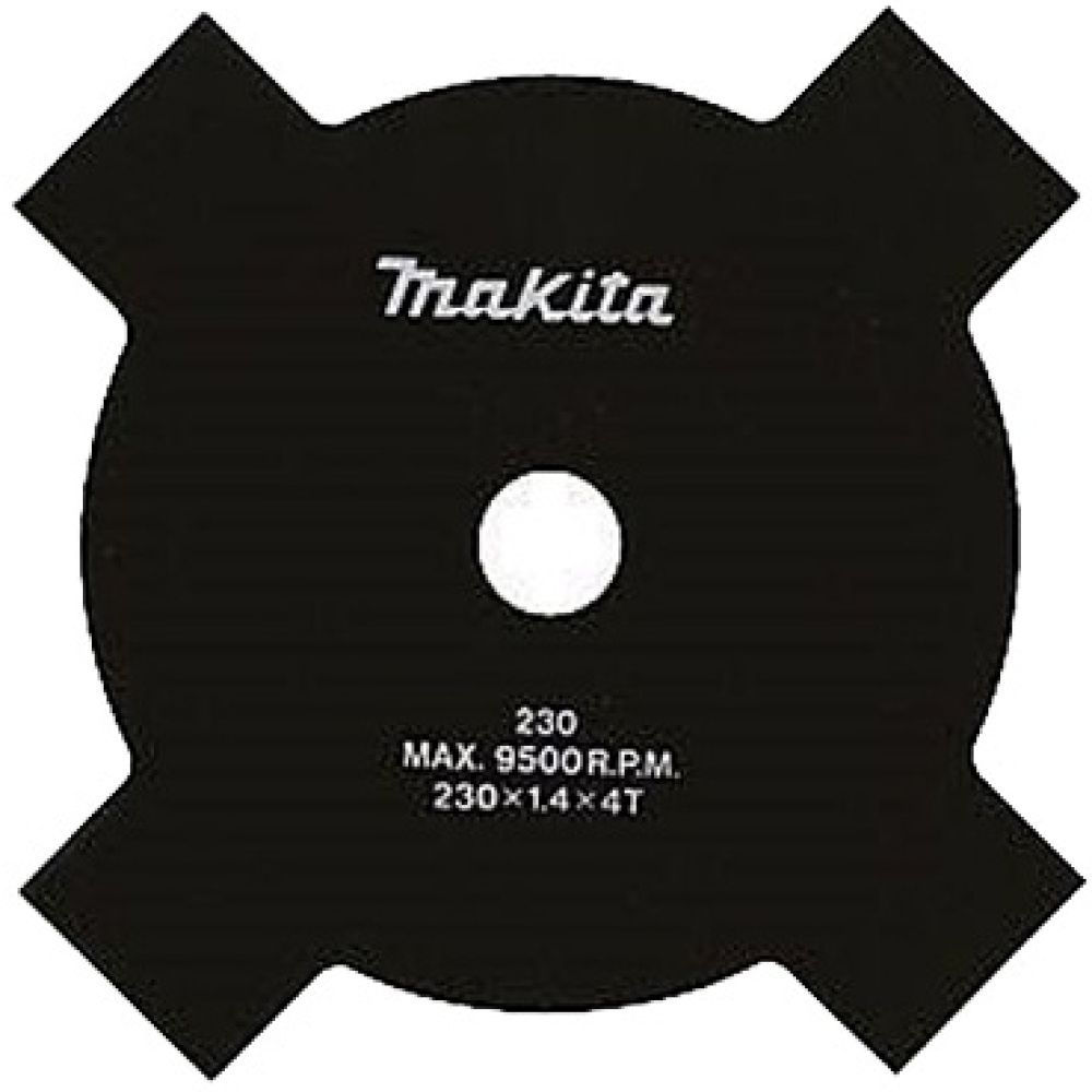 Нож для травы Makita, 4 зуба, d 230x25, 4 мм, DA00000181