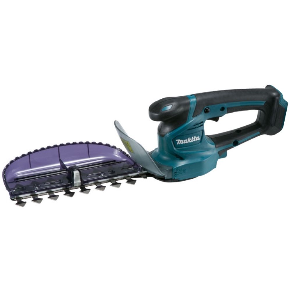 Аккумуляторный набор садовой техники Makita, 12 В: цепная пила UC100 + кусторез UH201 + воздуходув UB101, с АКБ 2 Ач и ЗУ
