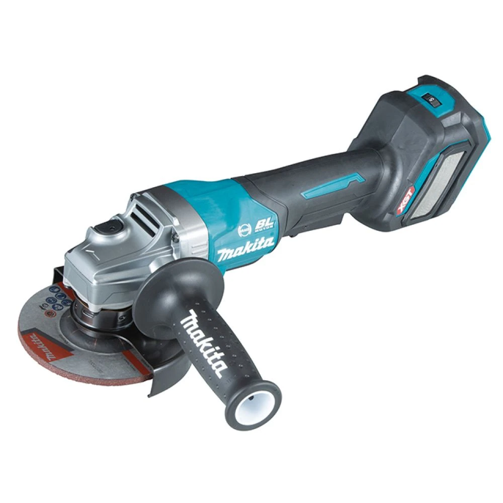 Аккумуляторная угловая шлифмашина Makita GA029GZ, 40 В, 125 мм, 8500 об/мин, без АКБ и ЗУ