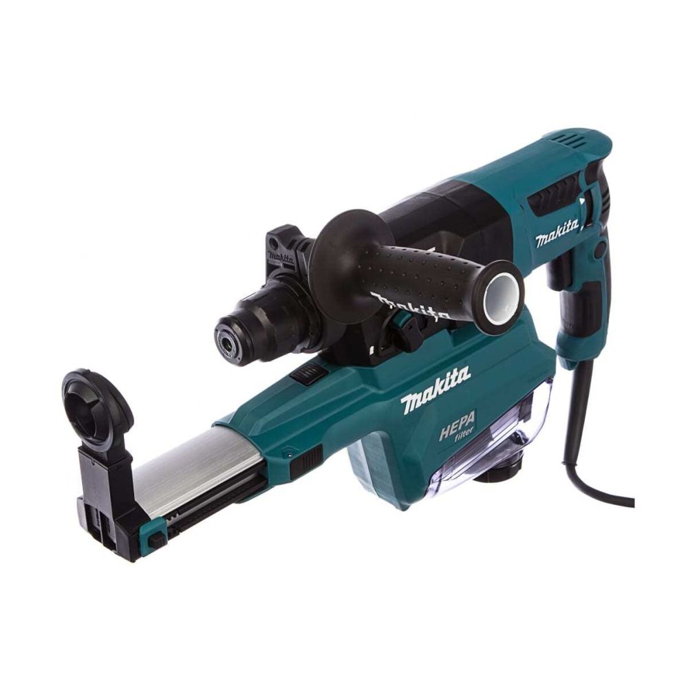 Перфоратор Makita SDS +, с системой пылеудаления, 800 Вт, 26 мм, 2.9 Дж, HR2653