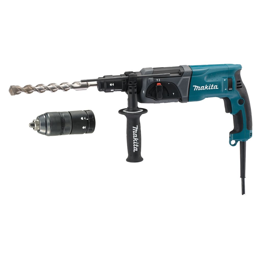 Перфоратор Makita HR2470FT, 780 Вт, 2.7 Дж, 4500 уд/мин