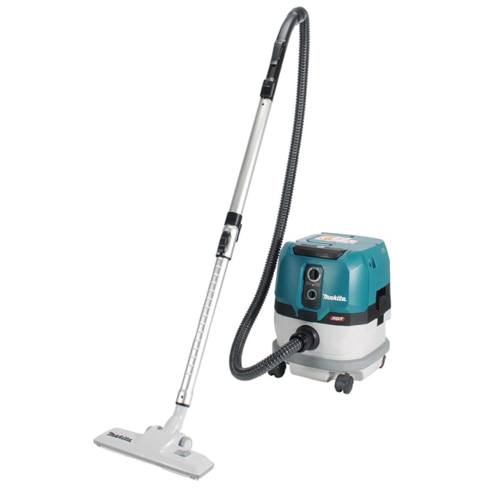 Набор Makita: аккумуляторный пылесос VC001GLZ, 8 л, 3.2 м³/мин + аккумулятор BL4040, 40 В, 4 Ач + быстрое зарядное устройство DC40RA, PT990
