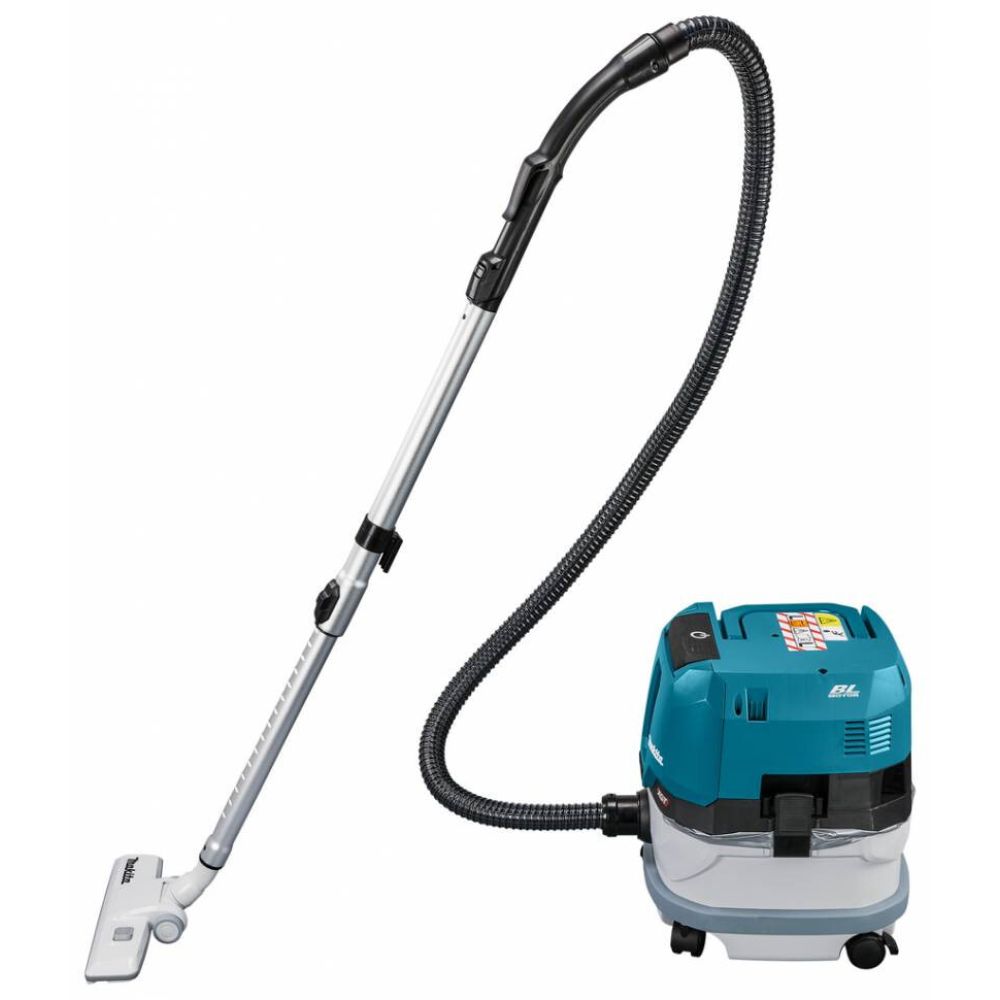 Набор Makita: аккумуляторный пылесос VC001GLZ, 8 л, 3.2 м³/мин + аккумулятор BL4040, 40 В, 4 Ач + быстрое зарядное устройство DC40RA, PT990