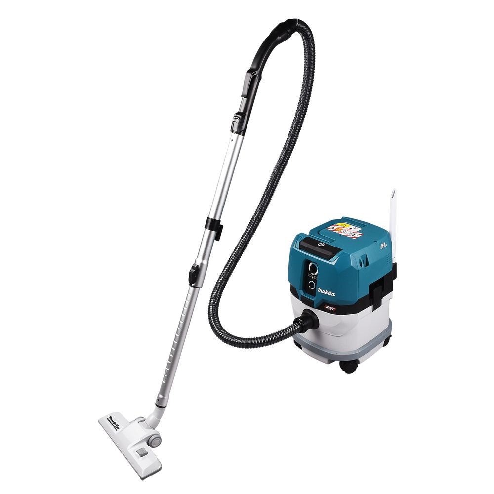 Набор Makita: аккумуляторный пылесос VC003GLZ, 15 л, 3.2 м³/мин + аккумулятор BL4040, 40 В, 4 Ач + быстрое зарядное устройство DC40RA, PT991
