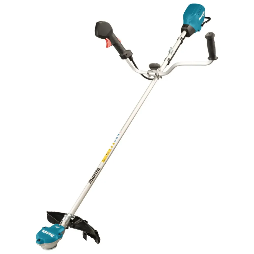 Аккумуляторный набор садовой техники Makita, 40 В: газонокосилка LM003 + триммер UR002, с АКБ 4 Ач и ЗУ