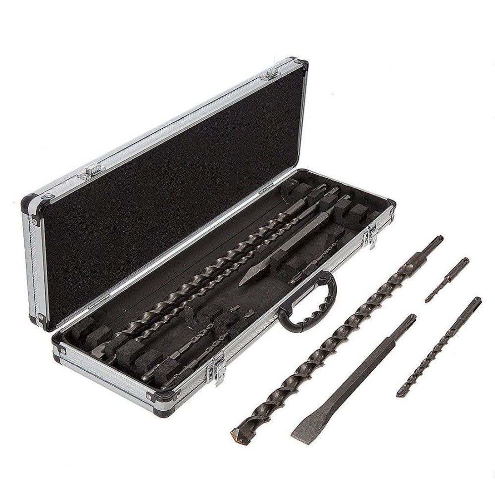 Набор буров и долот Makita, SDS-Plus, 10 шт., D-21191