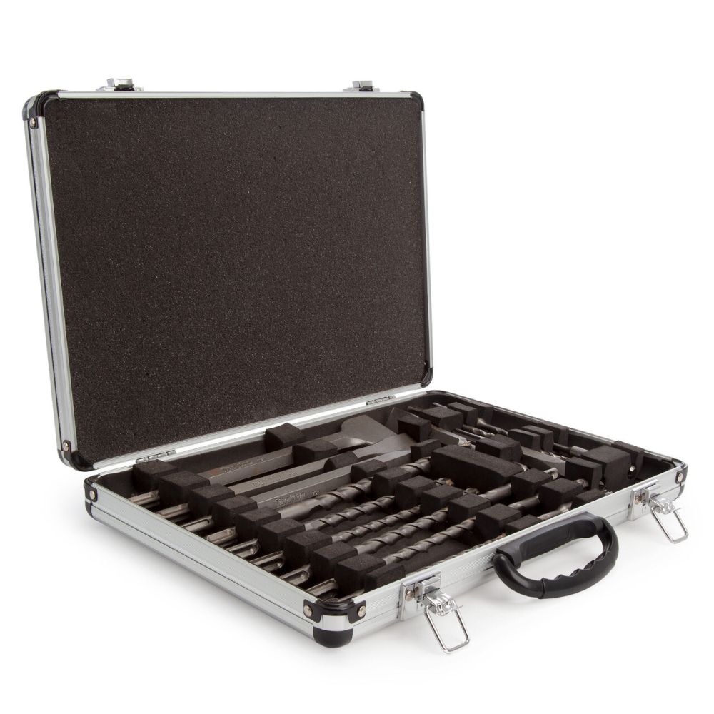 Набор буров и долот Makita, SDS-Plus, 17 шт., D-21200
