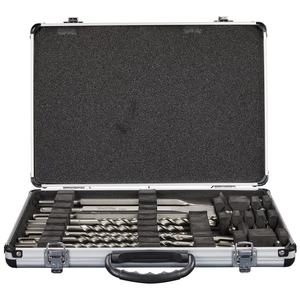 Набор буров и долот Makita, SDS-Plus, 17 шт., D-21200