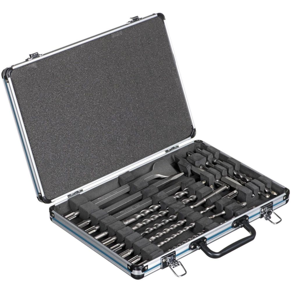 Набор буров и долот Makita, SDS-Plus, 17 шт., D-42444