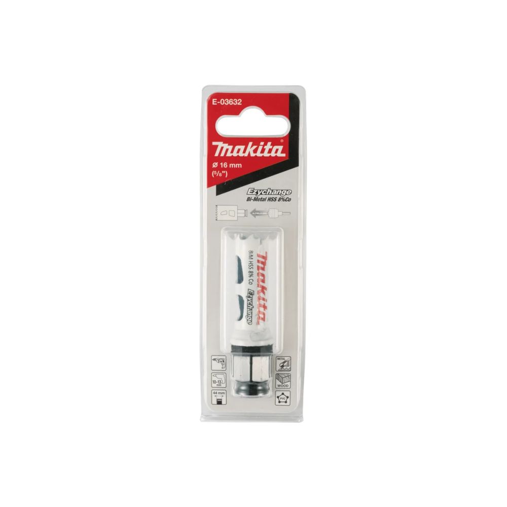 Коронка Makita BI-M Ezychange, 16x44 мм (E-03632)