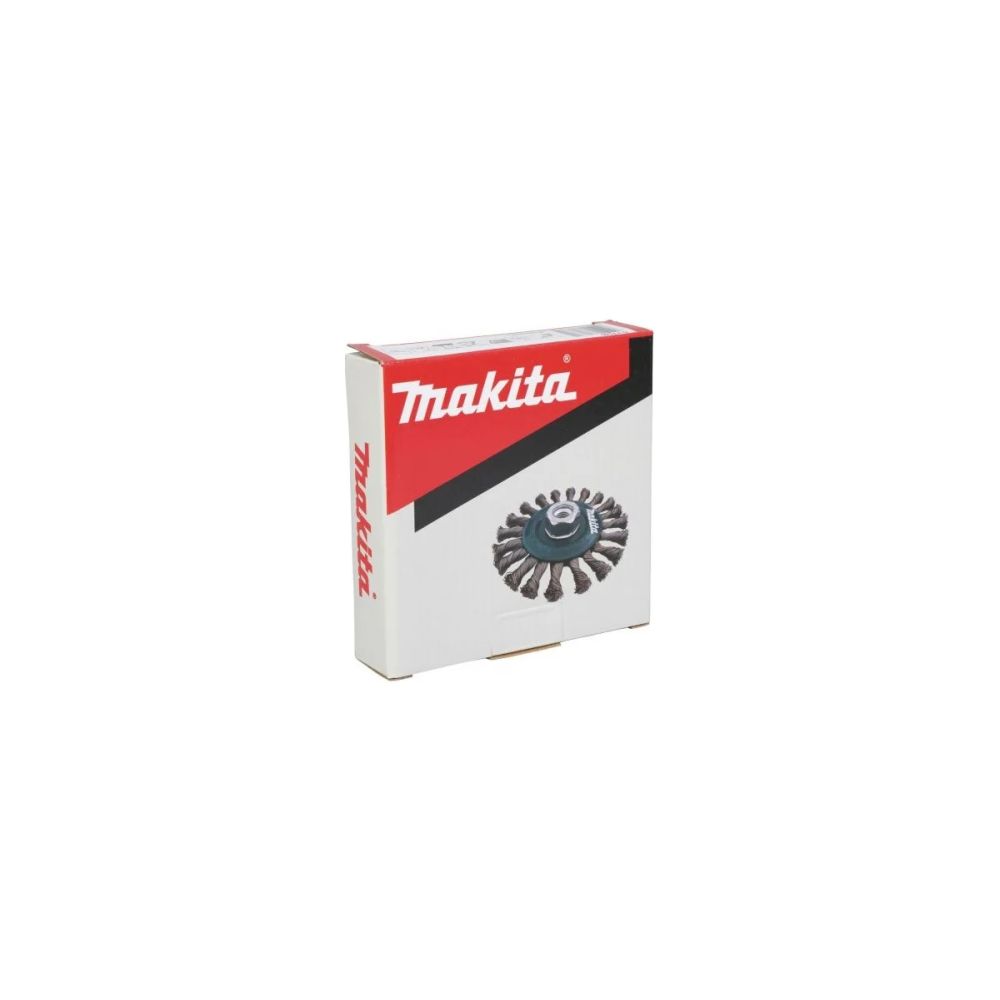 Щетка проволочная дисковая Makita 125 мм, D-77540