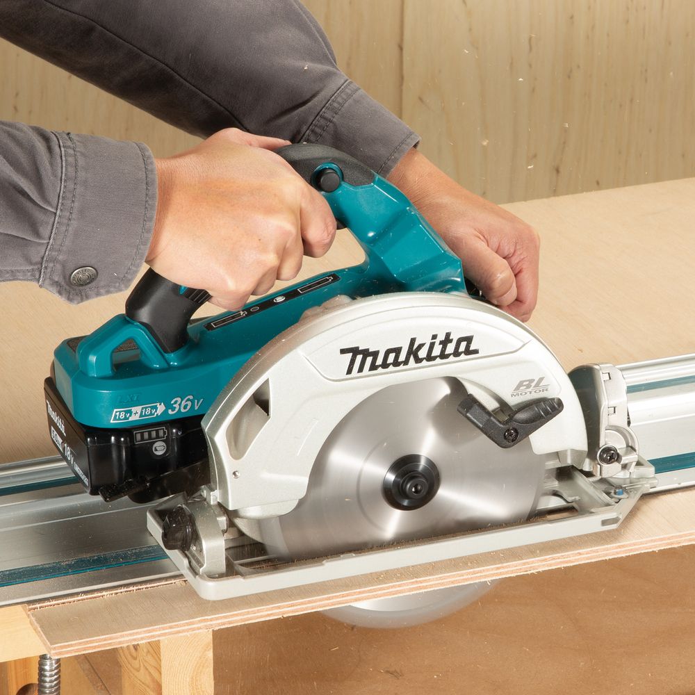 Аккумуляторная дисковая пила Makita 185/190 мм LXT без акб и з/у, DHS782ZJ